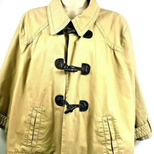 American Eagle  Cropped Trench Style Jacket xxl